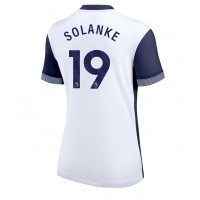 Tottenham Hotspur Dominic Solanke #19 Hjemmedrakt Dame 2024-25 Kortermet